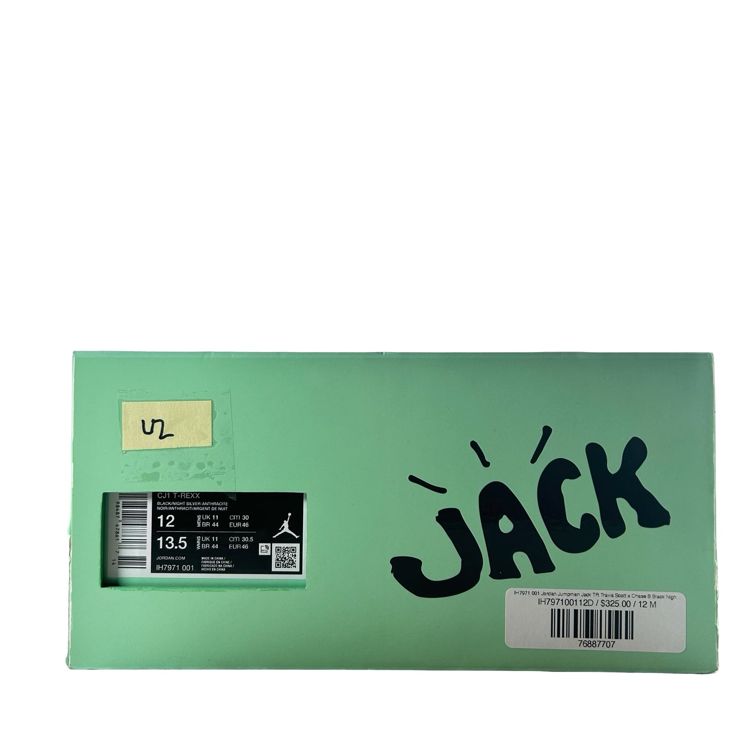IH7971 001 Jordan Jumpman Jack TR Travis Scott x Chase B Black Night Silver [USED] - 12 M (Used2)