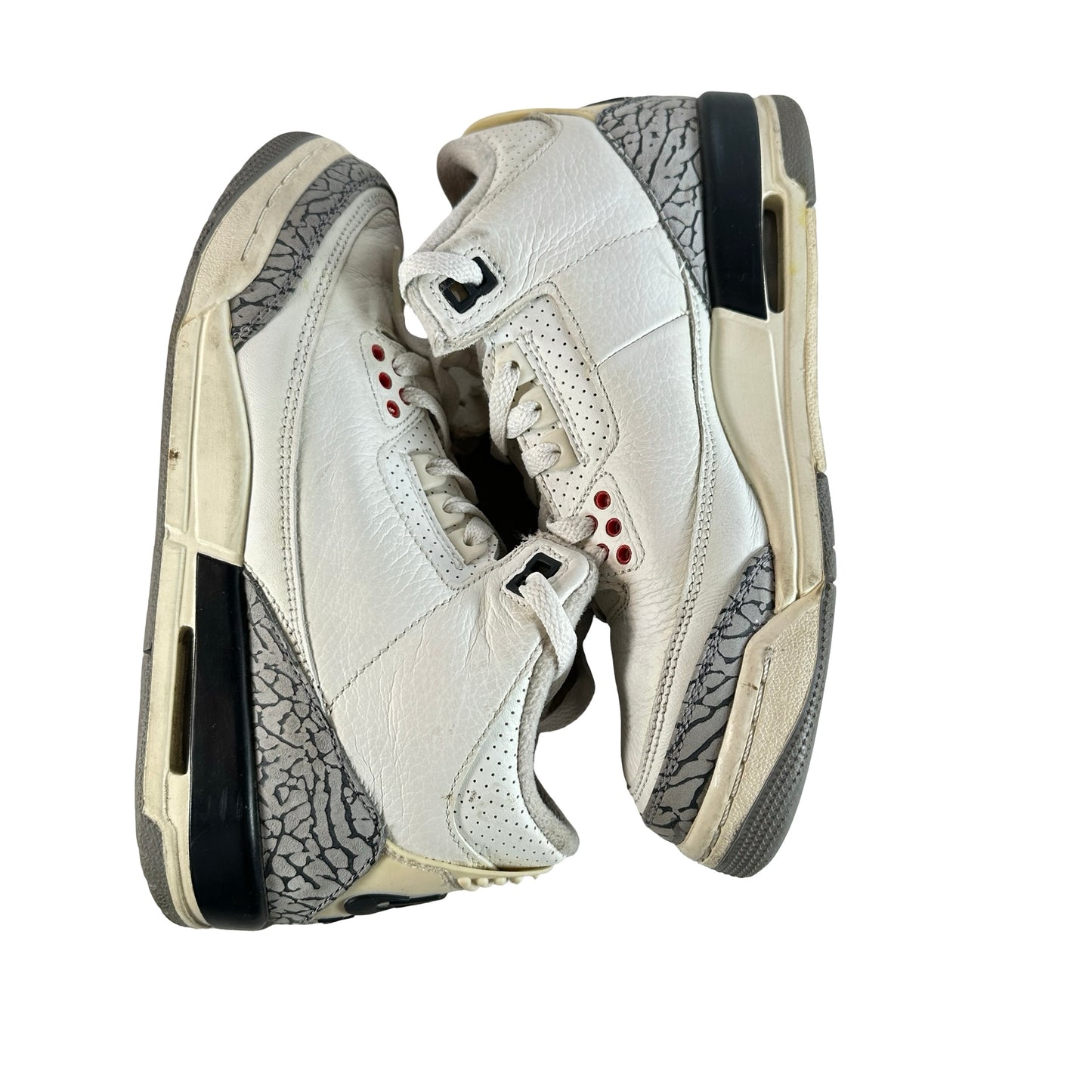 DM0967 100 Jordan 3 Retro White Cement Reimagined (GS) [USED] - 5.5 Y (Used2) (No Box2)