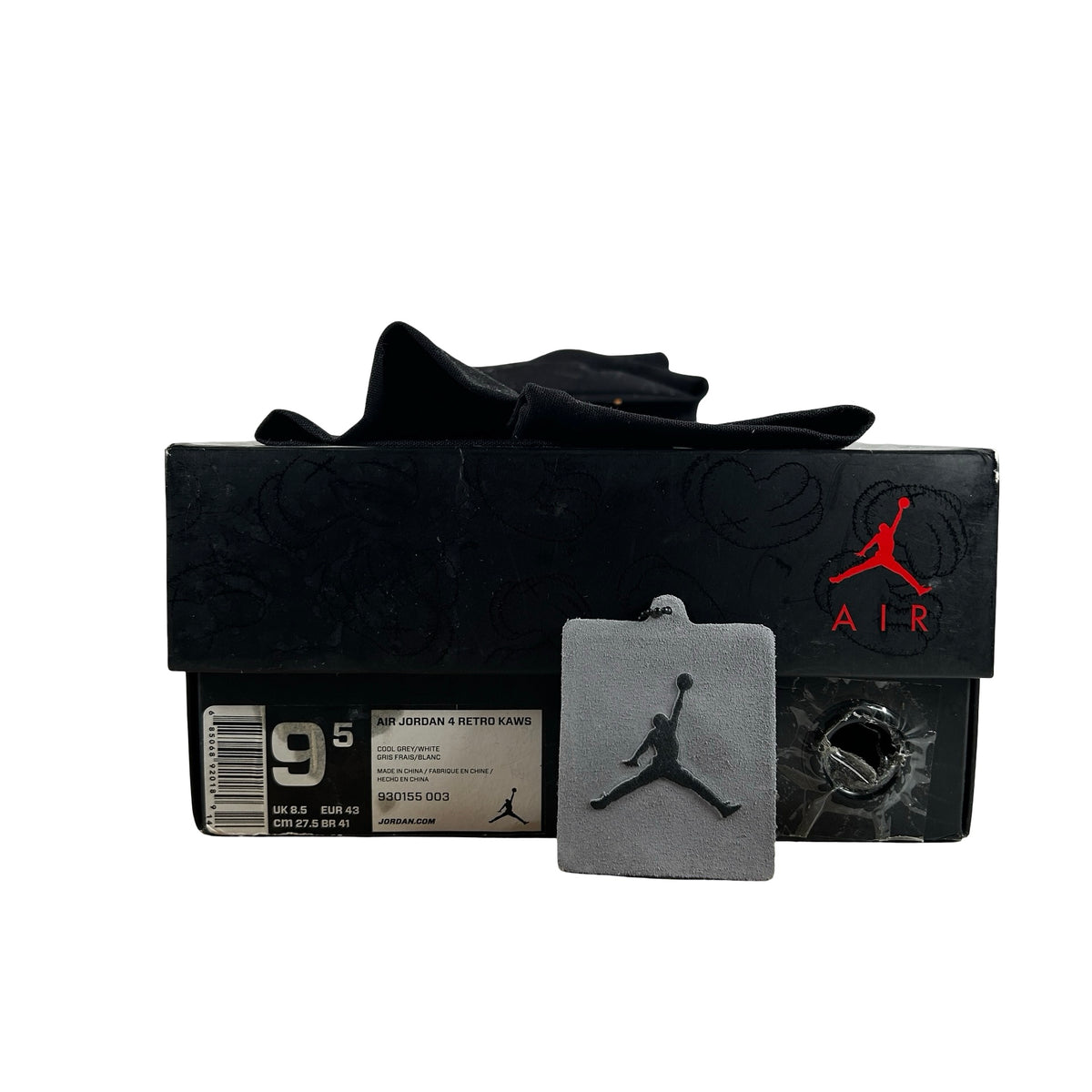 930155 003 Jordan 4 Kaws Grey [USED] - 9.5 M (Used)