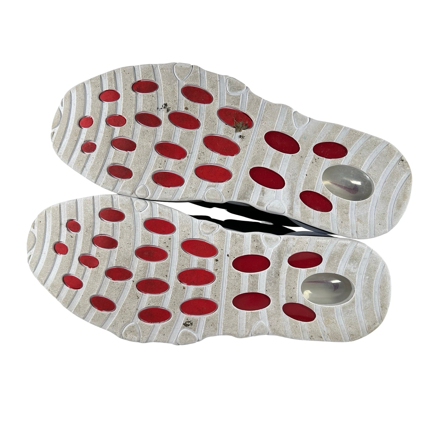 CK0892 101 Nike Air Max Uptempo 95 White Red Black [USED] - 12 M (Used)