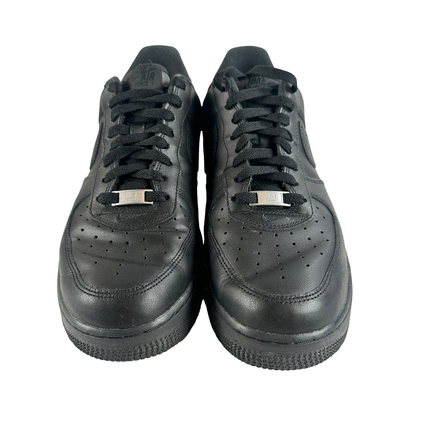 CU9225 001 Air Force 1 Low Supreme Black [USED] - 11 M (Used)