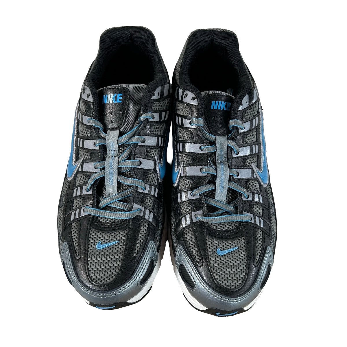 HV5064 015 Nike P-6000 Smoke Grey Black Dutch Blue (GS)