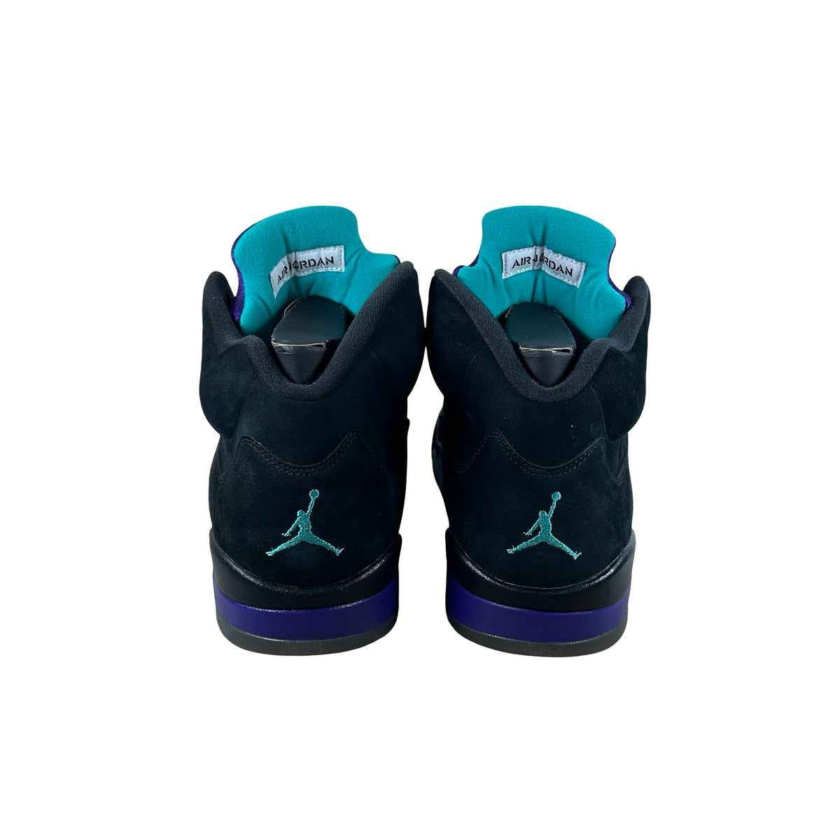 136027 007 Air Jordan 5 Retro Black Grape (2013) - 11.5 M (Yellowing Soles)