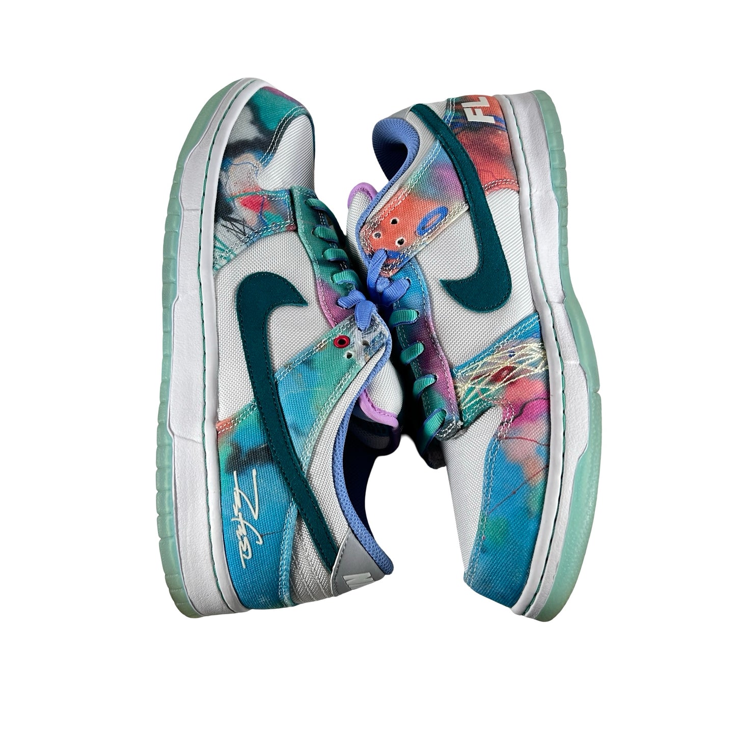 HF6061 400 Nike SB Dunk Low Futura Laboratories Bleached Aqua [USED] - 11 M (Used2)