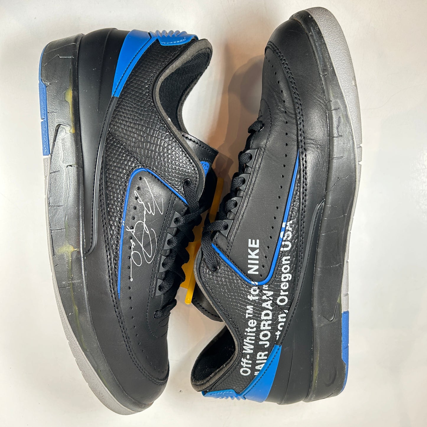 DJ4375 004 Jordan 2 Retro Low SP Off-White Black Blue [USED] - 11.5 M (Used)