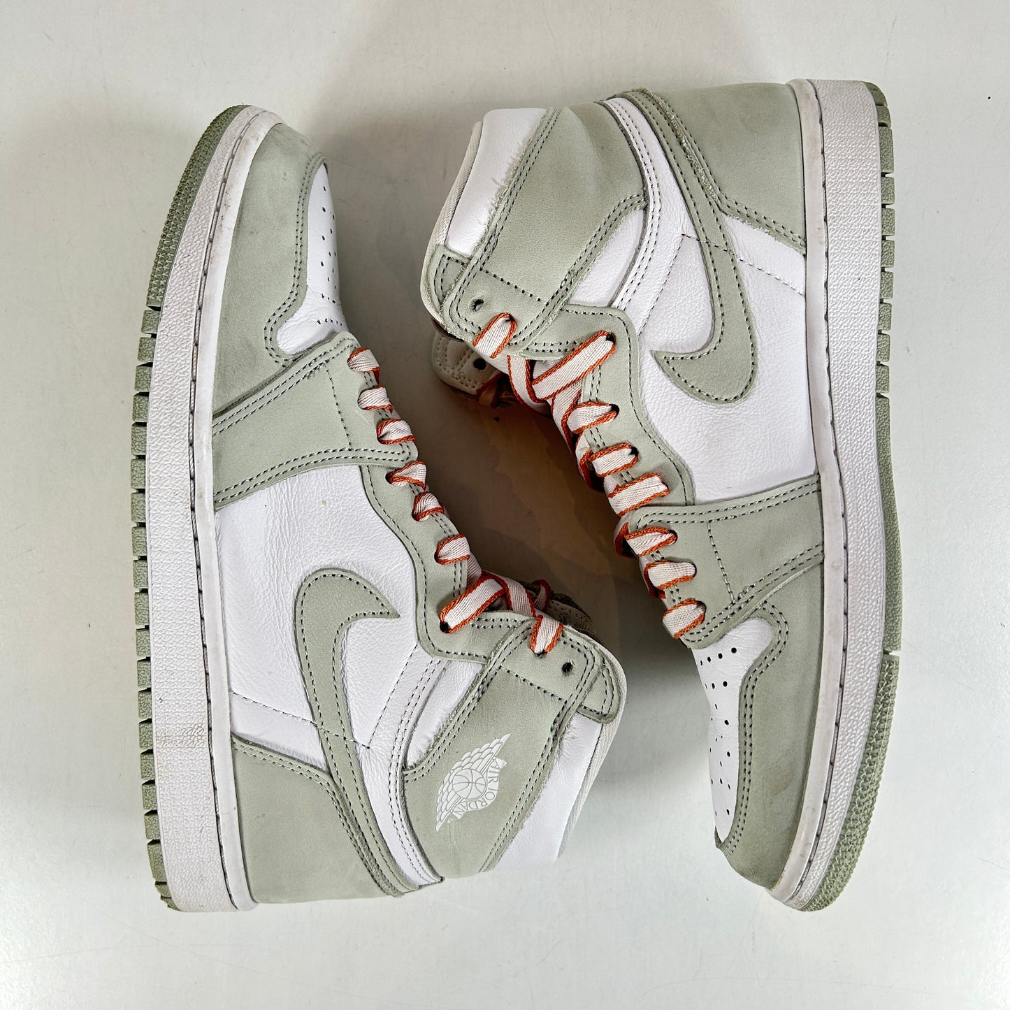 CD0461 002 Jordan 1 High OG Seafoam [USED] - 8 W (Used)