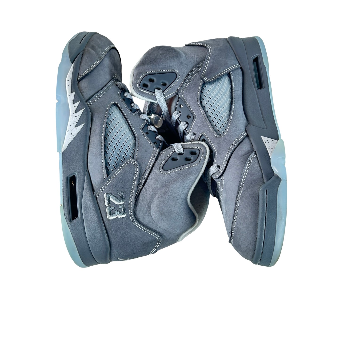 DD0587 002 Jordan 5 Retro Wolf Grey (2026) [USED] - 8 M (Used4)