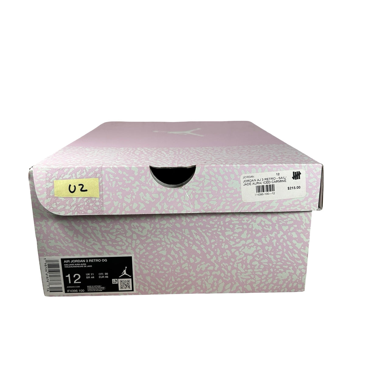 IF4396 100 Jordan 3 Retro Spring Is In The Air [USED] - 12 M (Used2)