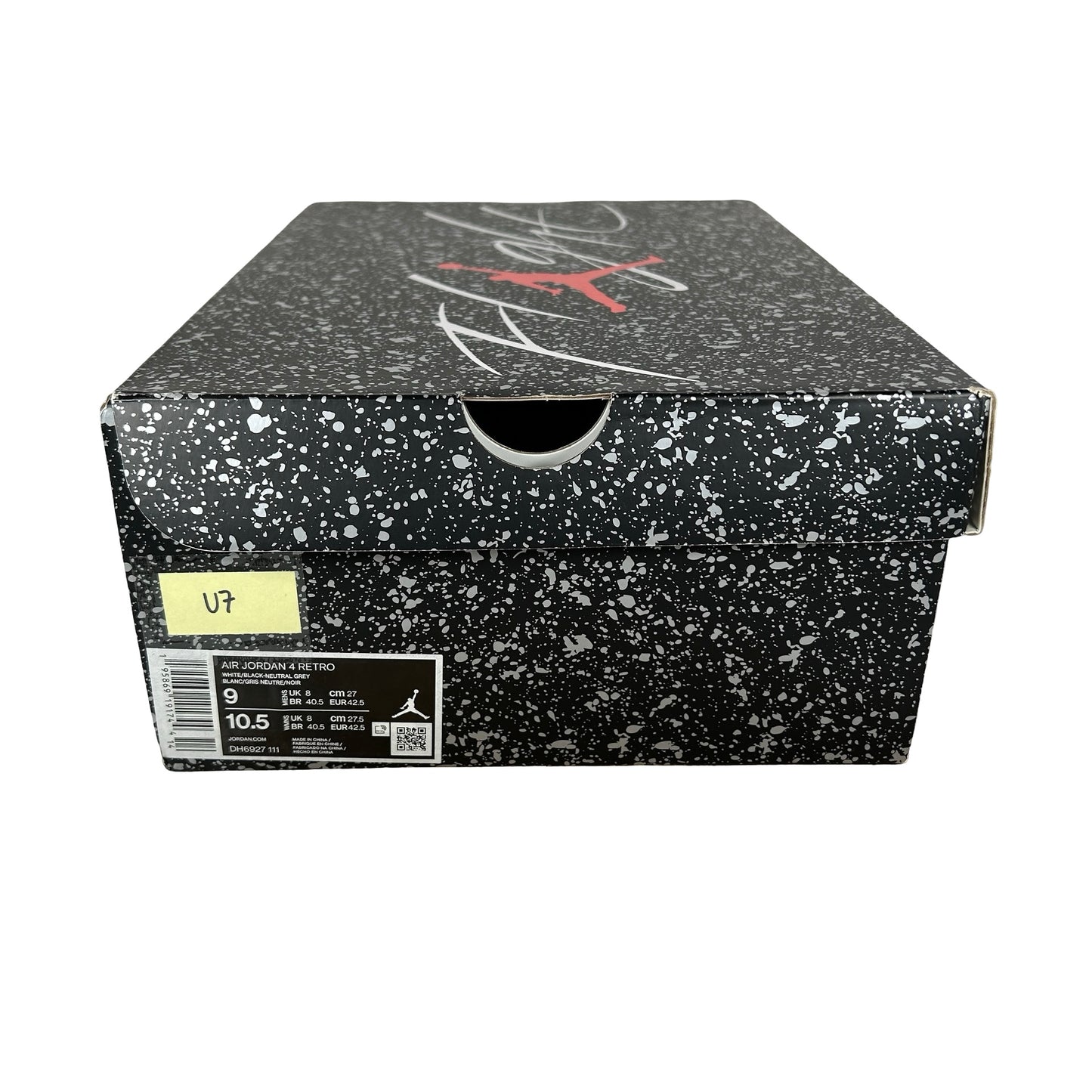 DH6927 111 Jordan 4 Retro Military Black [USED] - 9 M (Used7)