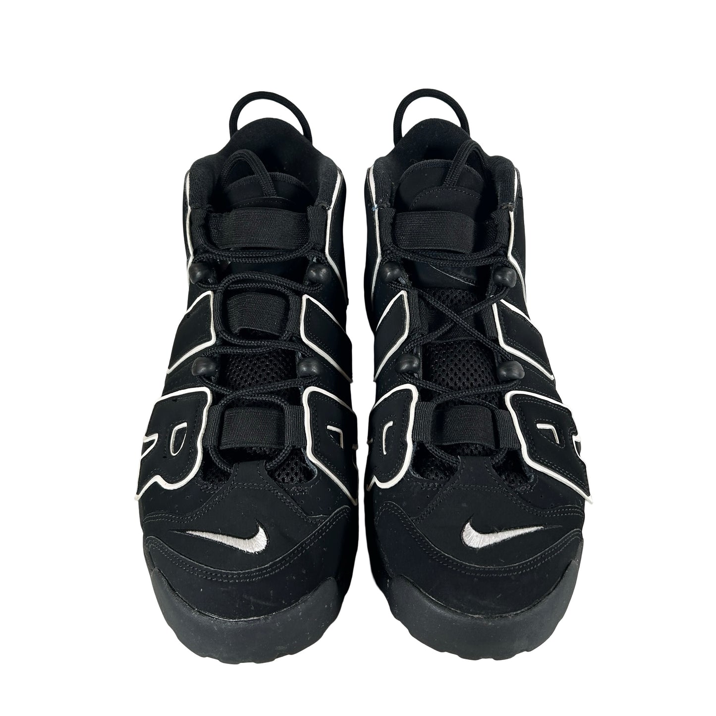 414962 002 Nike Air More Uptempo Black White [USED] - 12 M (Used)