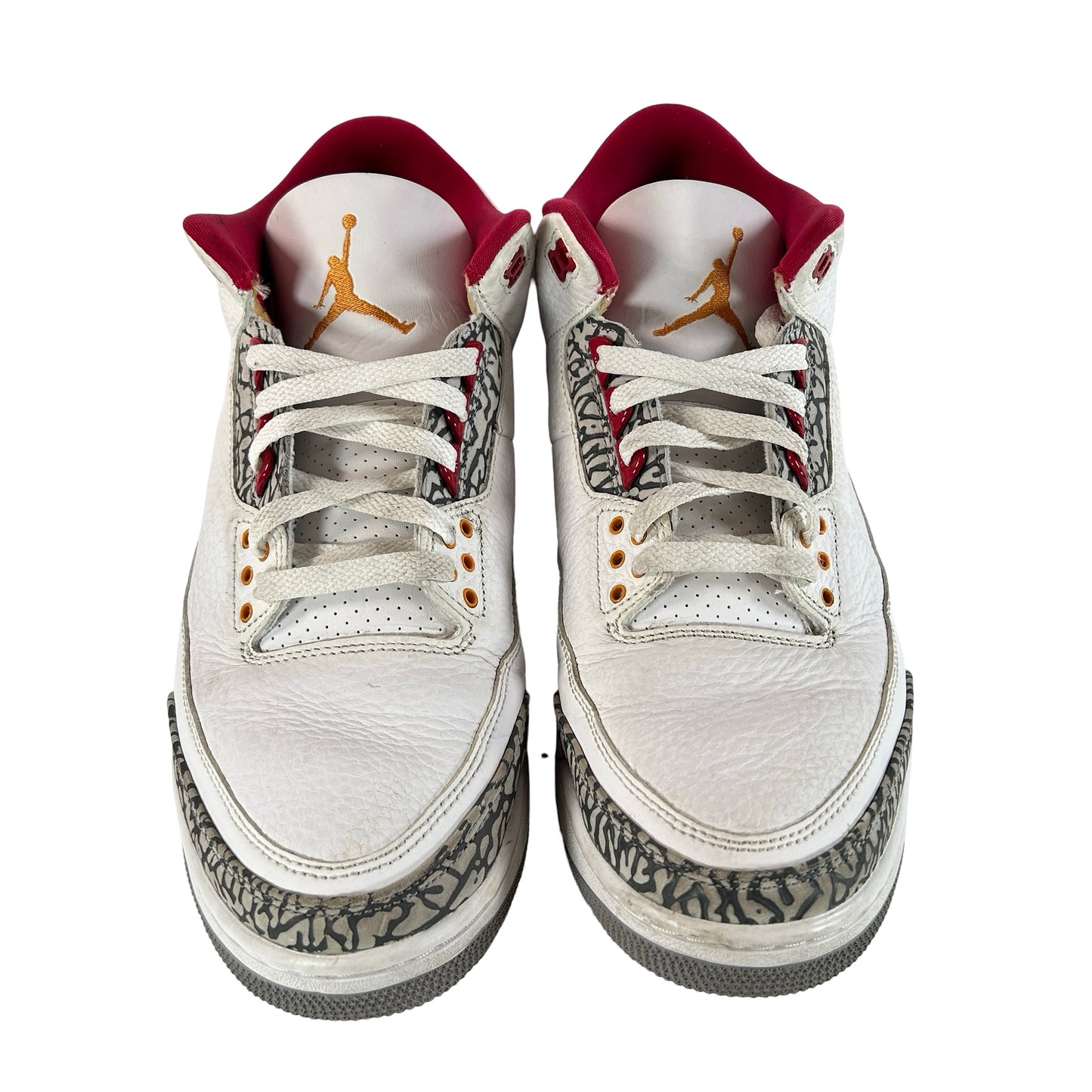 CT8532 126 Jordan 3 Retro Cardinal Red [USED] - 11 M (Used3)