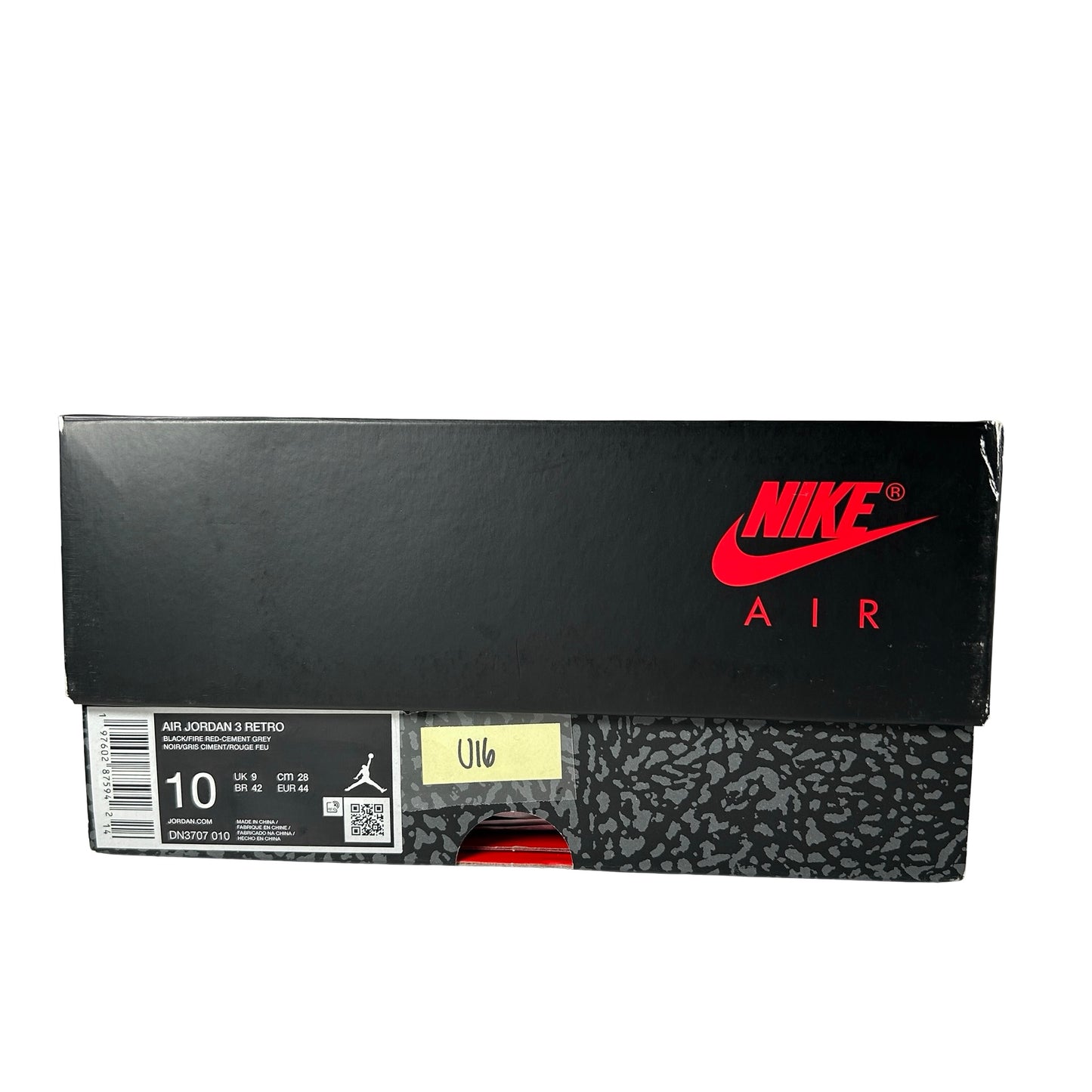 DN3707 010 Jordan 3 Retro Black Cement Reimagined (2024) [USED] - 10 M (Used16)