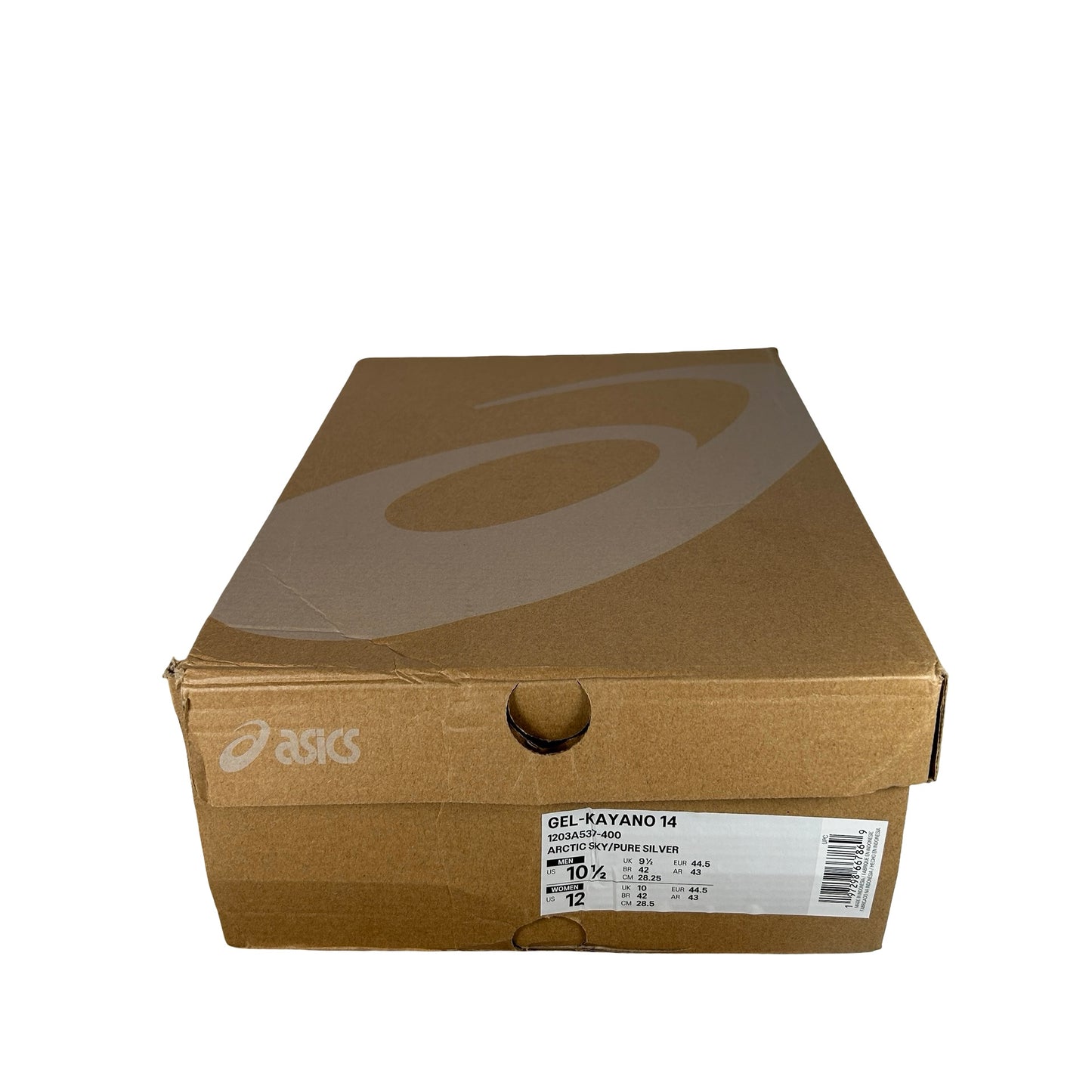 1203A537 400 ASICS Gel Kayano 14 Arctic Sky Pure Silver [USED] - 10.5 M (Used)
