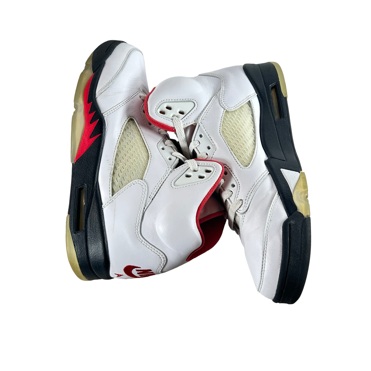 DA1911 102 Jordan 5 Fire Red [USED] - 8 M (Used (Replace Box)