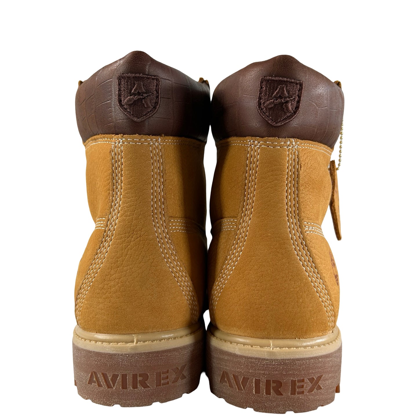 TB0A2P6W AI1 Timberland 6" Premium Waterproof Boot Avirex Wheat [USED] - 9.5 M (Used)