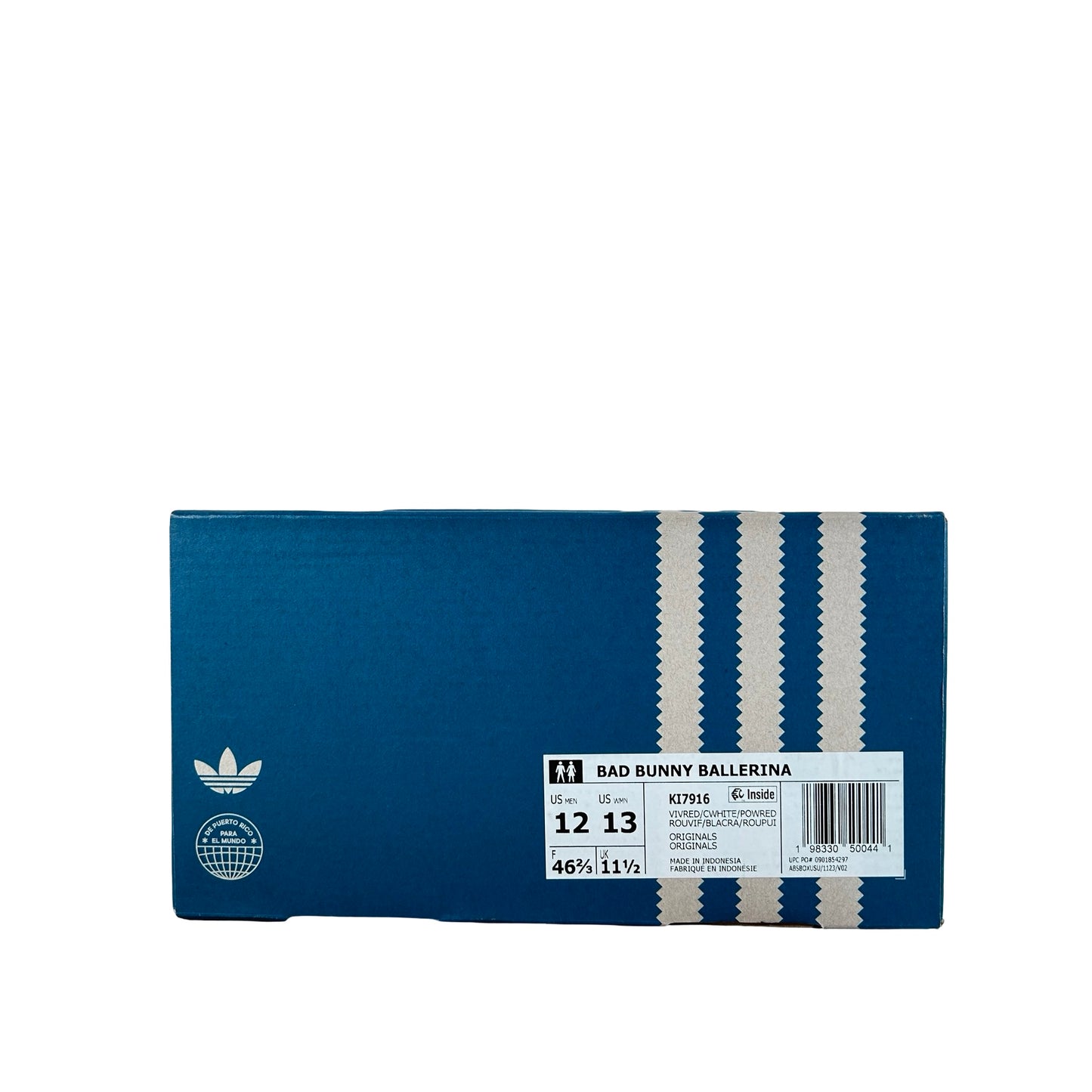 KI7916 adidas Ballerina Bad Bunny Flamboyan [USED] - 12 M (Used)