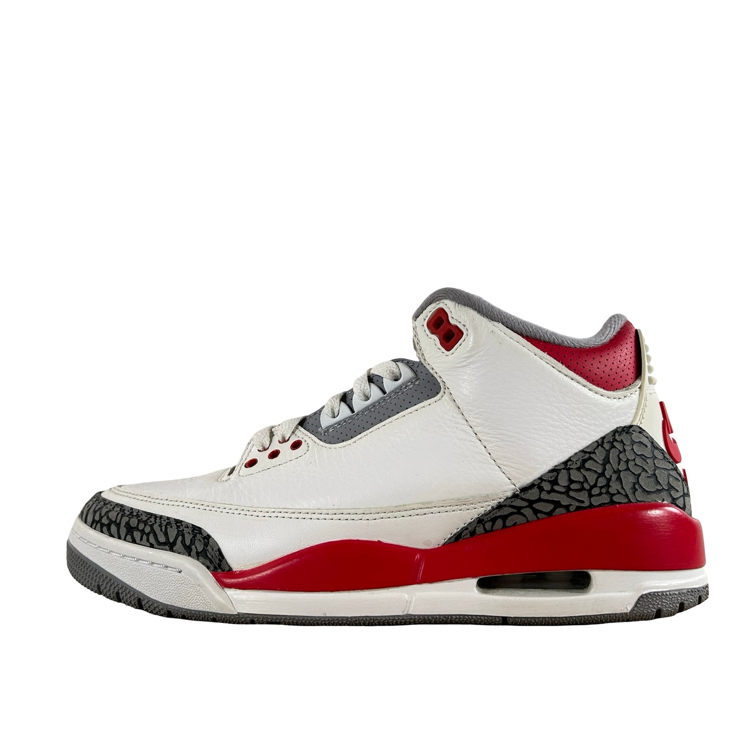 DN3707 160 Jordan 3 Retro Fire Red (2022) [USED] - 7.5 M (Used) (No Box)
