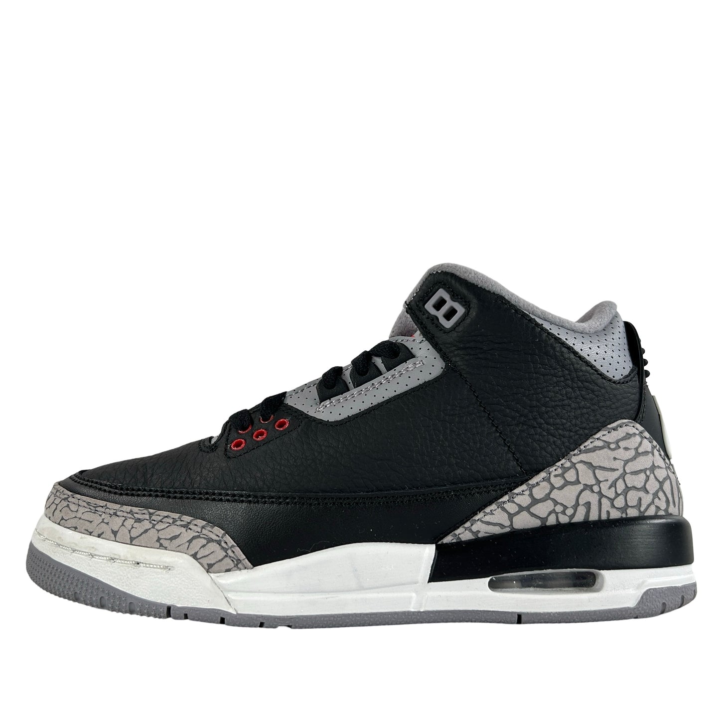 DM0967 010 Jordan 3 Retro Black Cement (2024) (GS) [USED] - 6 Y (Used)