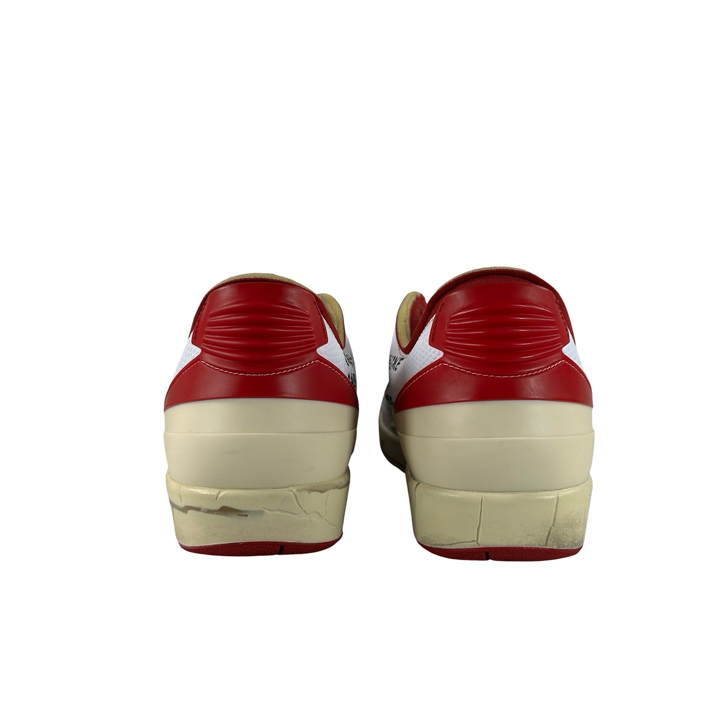 DJ4375 106 Jordan 2 Retro Low SP Off-White White Red [USED] - 12 M (Used3)