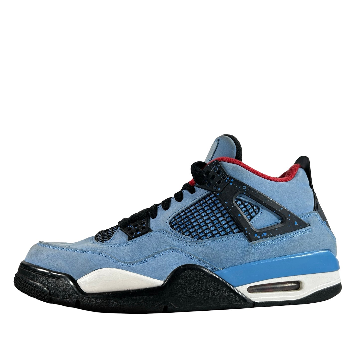 308497 406 Jordan 4 Retro Travis Scott Cactus Jack [USED] - 12 M (Used) (Missing Left Insole)