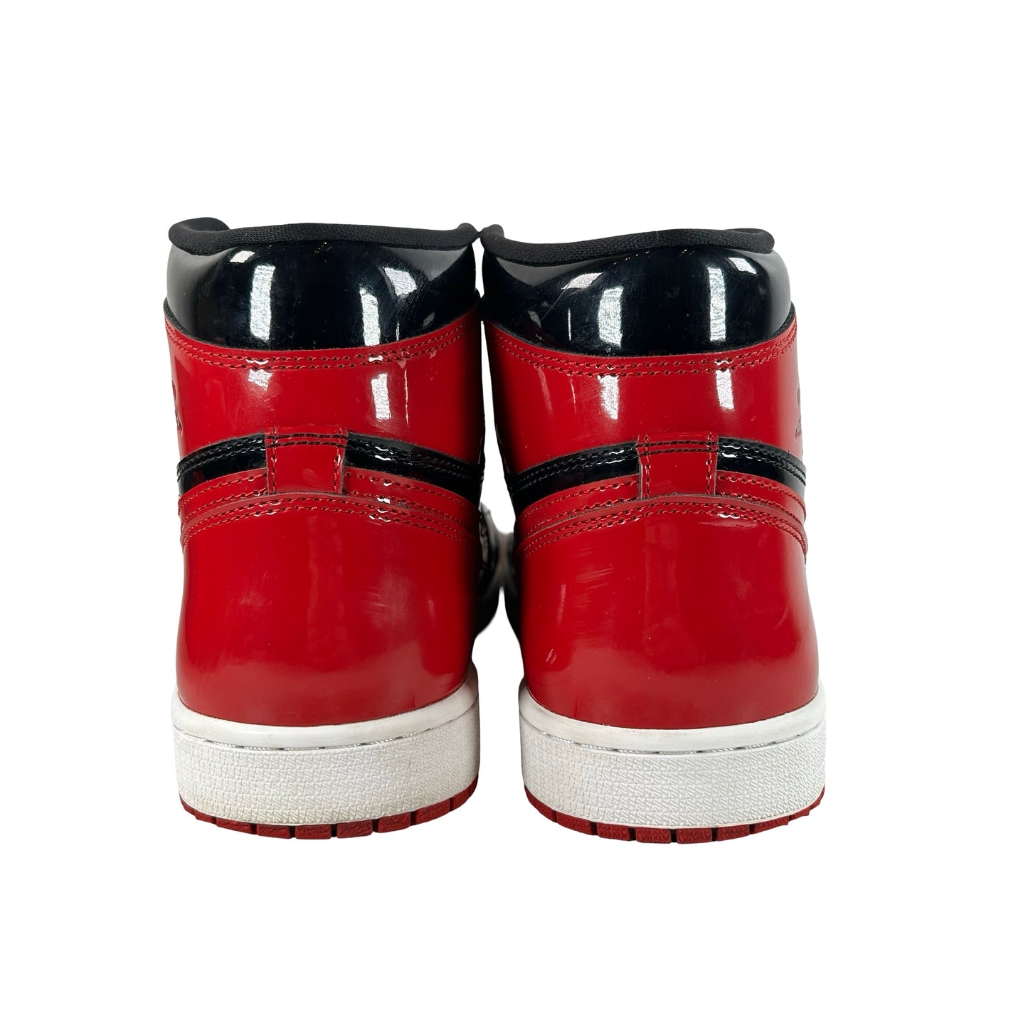 555088 063 Jordan 1 Retro High OG Patent Bred [USED] - 9.5 M (Used5)