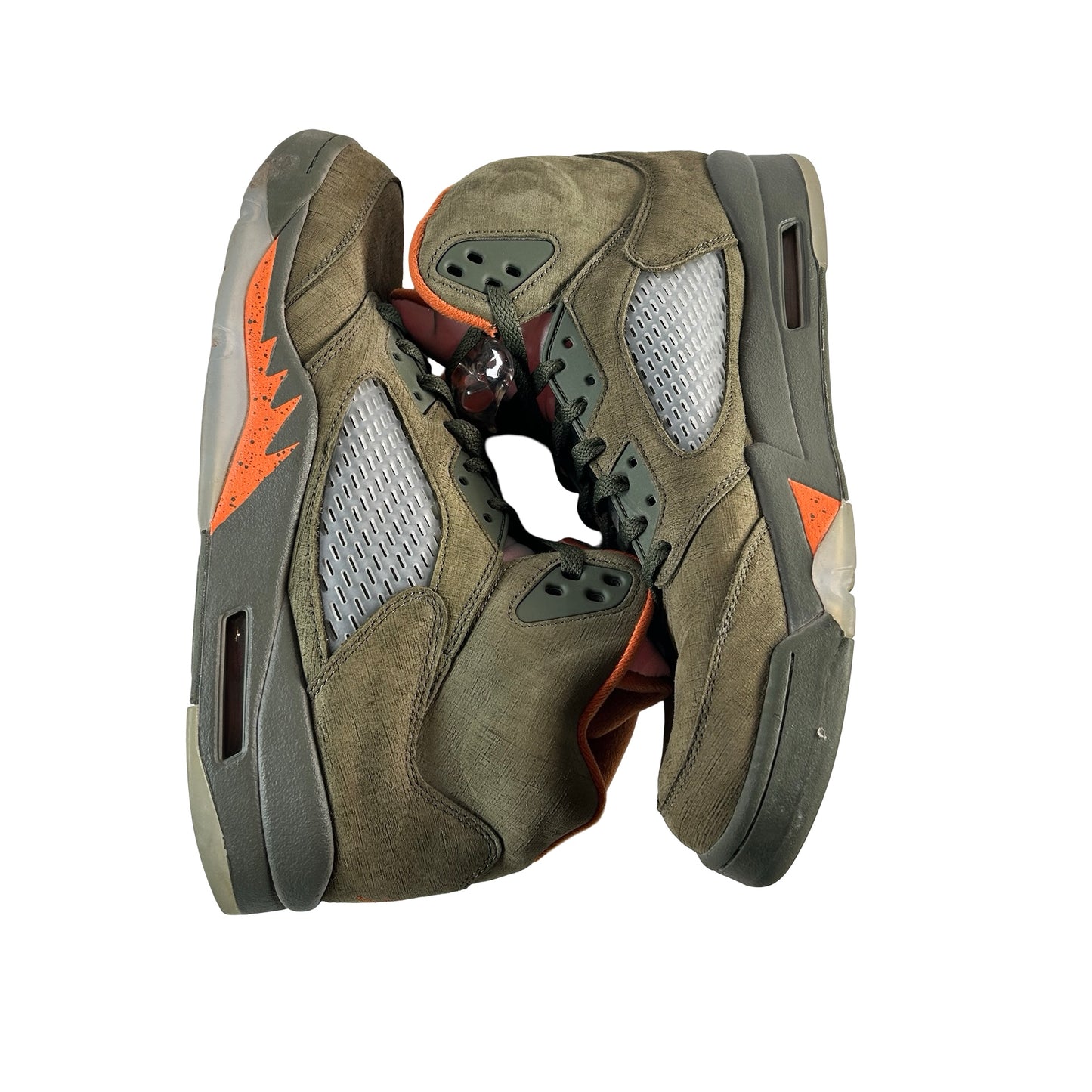 DD0587 308 Jordan 5 Retro Olive (2024) [USED] - 12 M (Used) (No Box)