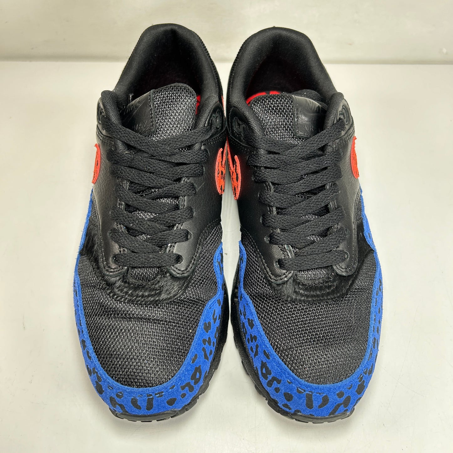 BV1977 001 Nike Air Max 1 Black Leopard (W) [USED] - 9.5 W (Used)