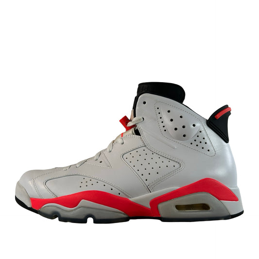 384664 123 Jordan 6 Retro Infrared White (2014) [USED] - 9 M (Used) (No Box) (Sample)