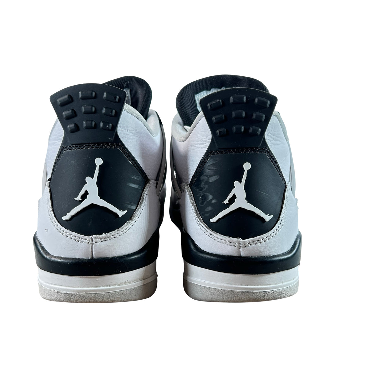 408452 111 Jordan 4 Retro Military Black (GS) [USED] - 7 Y (Used)