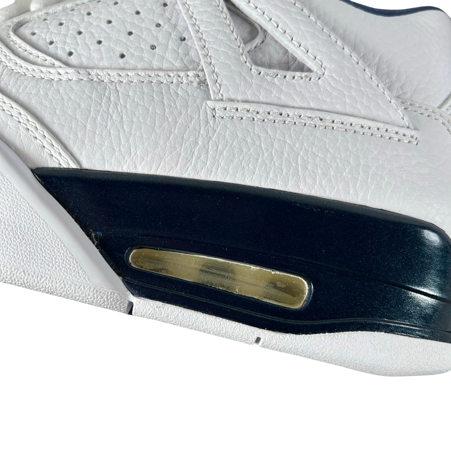 314254 107 Jordan 4 Retro Columbia (2015) [CONDITIONAL] - 11.5 M (Air Bubble Yellowing) (Damaged Lid)
