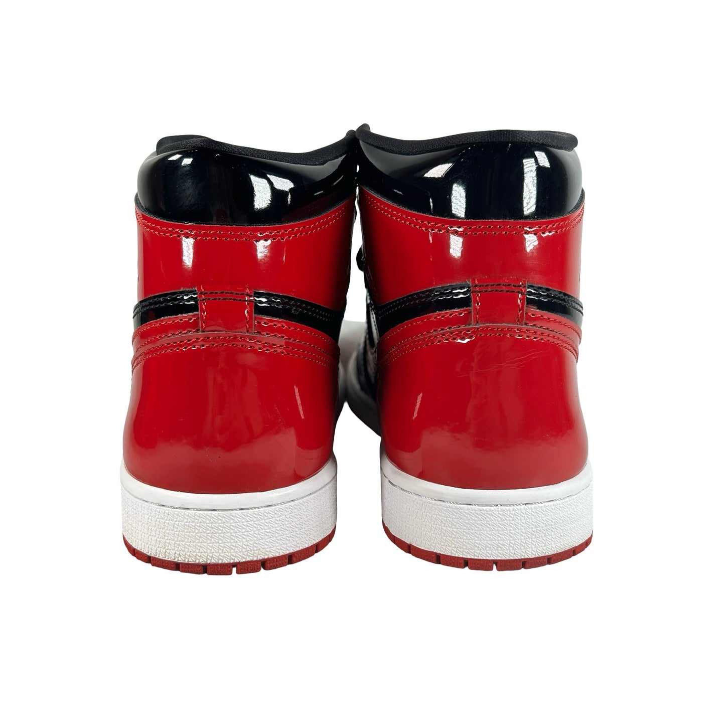 555088 063 Jordan 1 Retro High OG Patent Bred [USED] - 9.5 M (Used9)