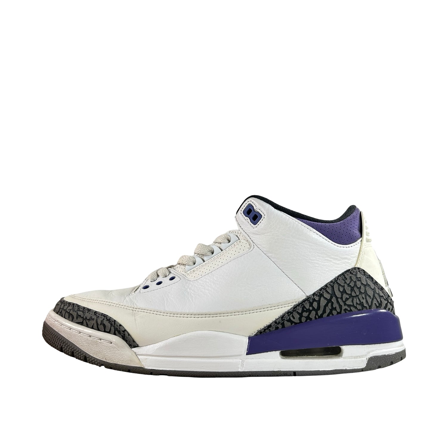 CT8532 105 Jordan 3 Retro Dark Iris [USED] - 10.5 M (Used) (Replace Box)