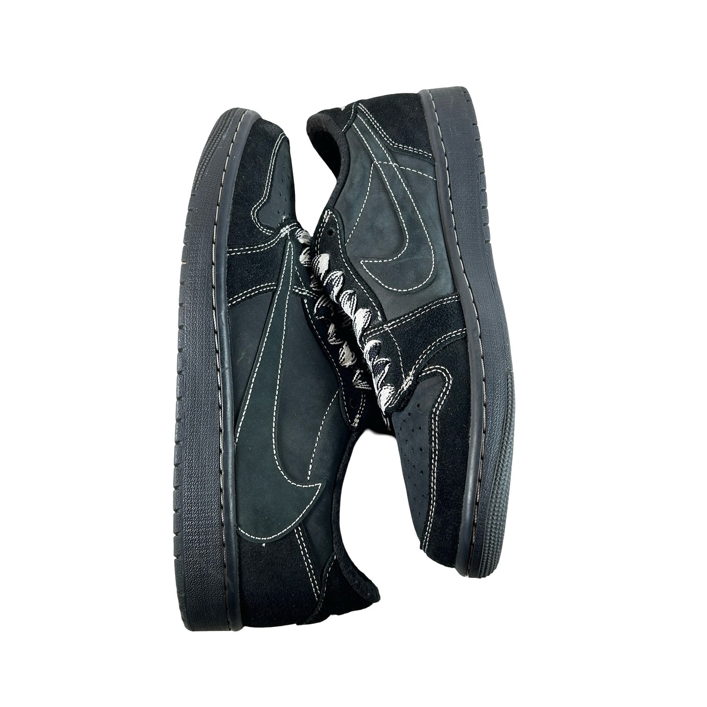DM7866 001 Jordan 1 Retro Low OG Travis Scott Black Phantom [USED] - 10 M (Used15)