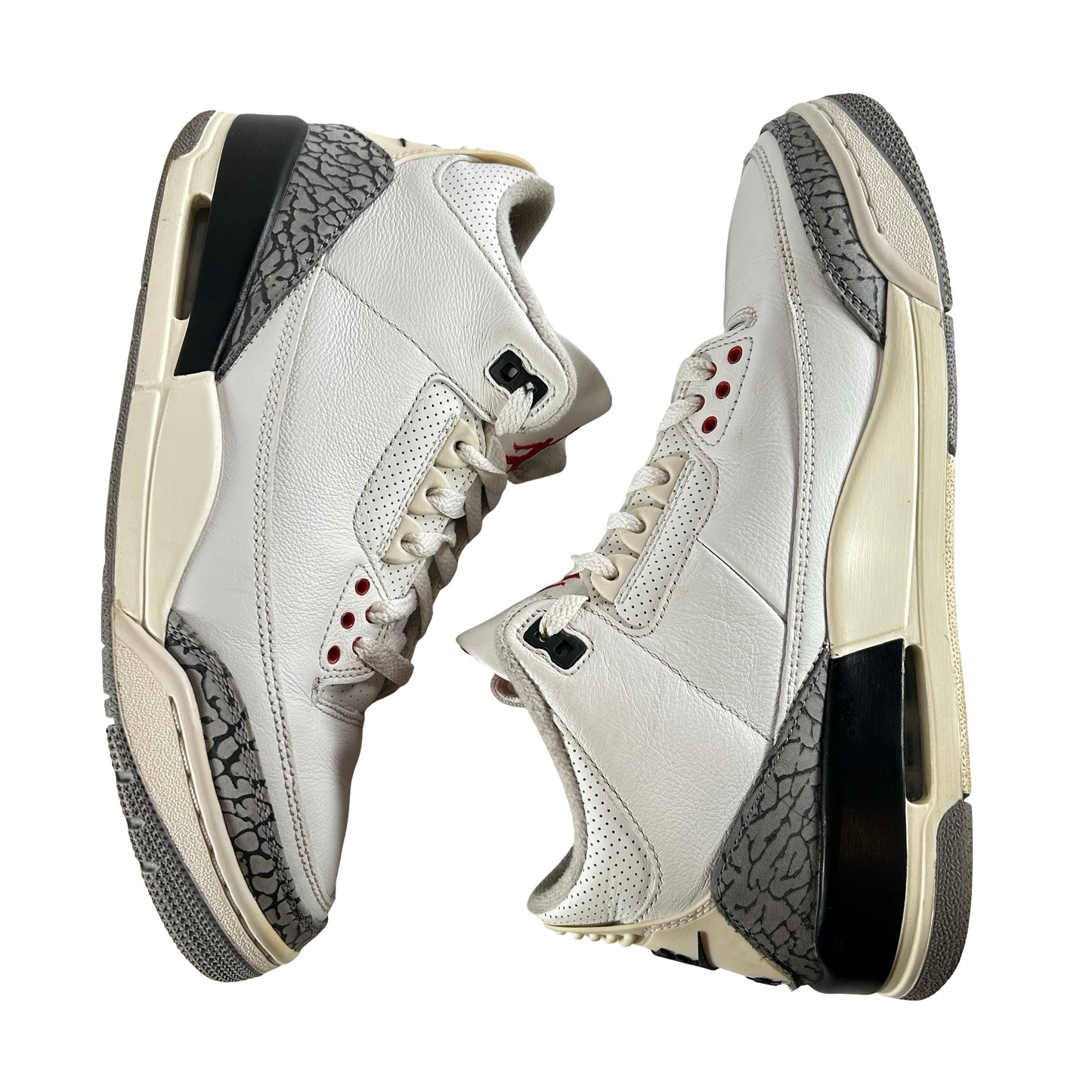DN3707 100 Jordan 3 Retro White Cement Reimagined [USED] - 9 M (Used12)