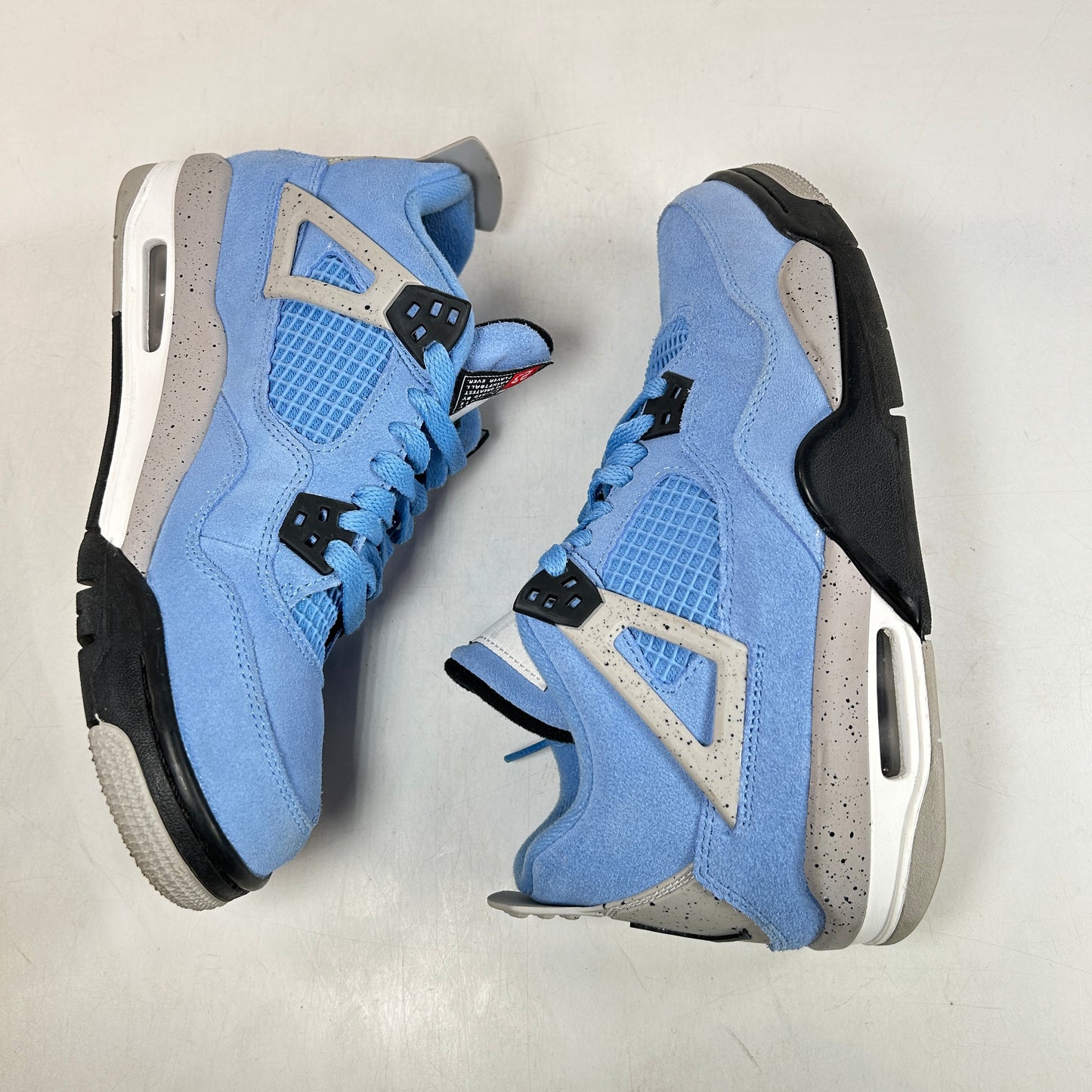 408452 400 Jordan 4 Retro University Blue (GS) [USED] - 7 Y (Used) (No Box2)