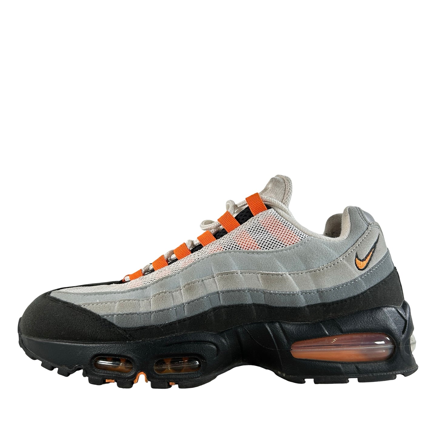 HM4740 101 Nike Air Max 95 OG Big Bubble Bright Mandarin 2.0 (2025) [USED] - 9 M (Used) (No Box)