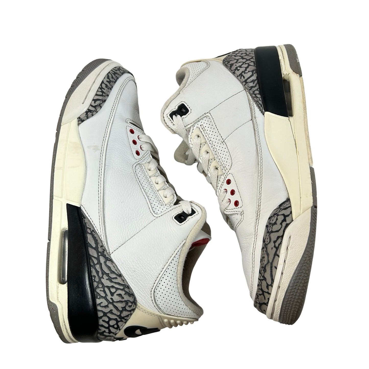 DN3707 100 Jordan 3 Retro White Cement Reimagined [USED] - 9 M (Used8)