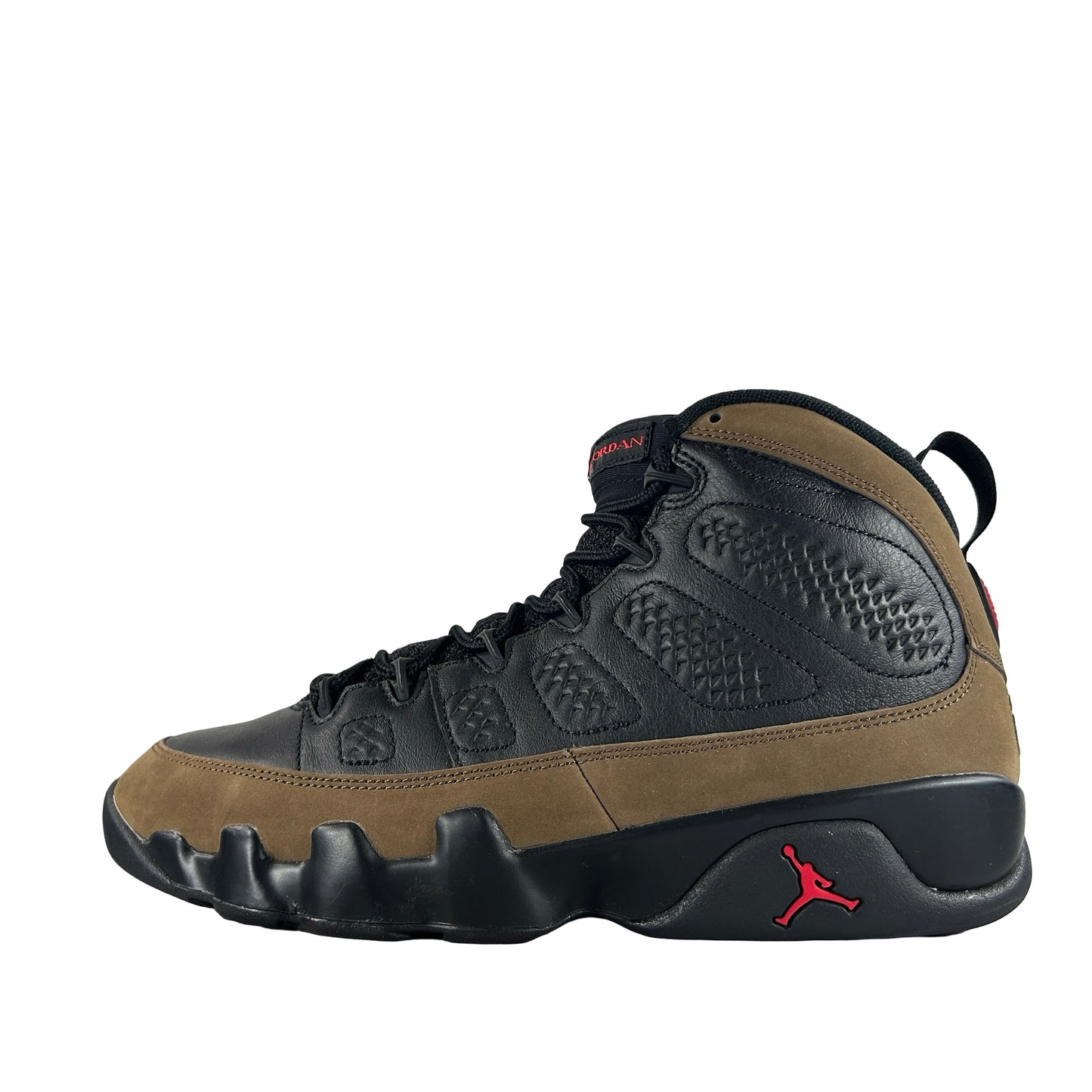 HV4794 030 Air Jordan 9 Retro Olive (2024) [USED] - 8.5 M (Used14)