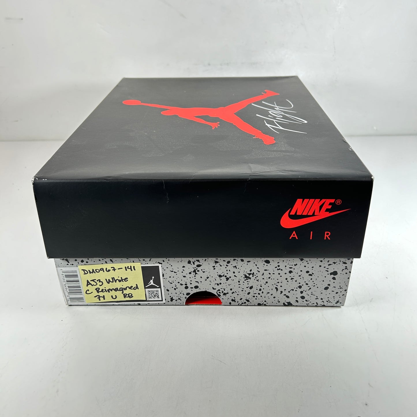 DM0967 100 Jordan 3 Retro White Cement Reimagined (GS) [USED] - 7 Y (Used) (Replace Box)