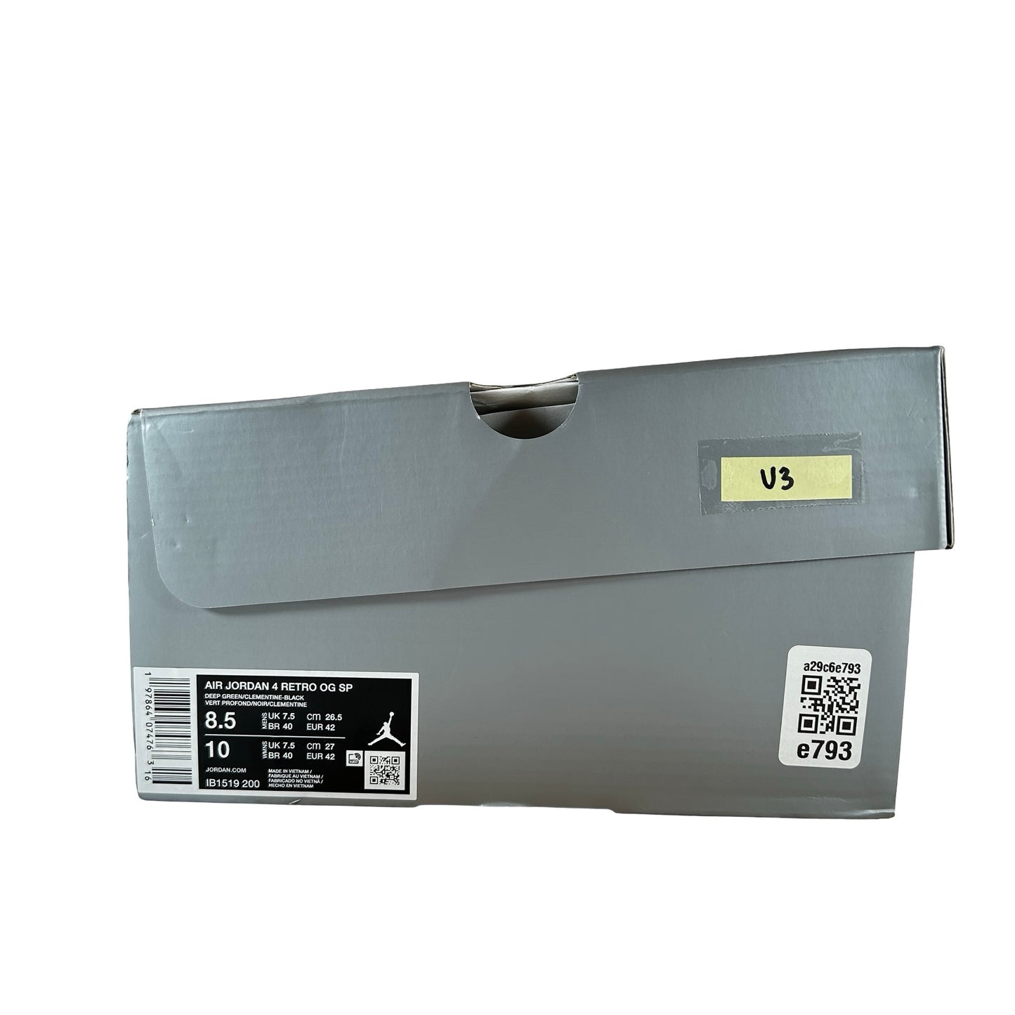 IB1519 200 Jordan 4 Retro OG SP Undefeated (2025) [USED] - 8.5 M (Used3)