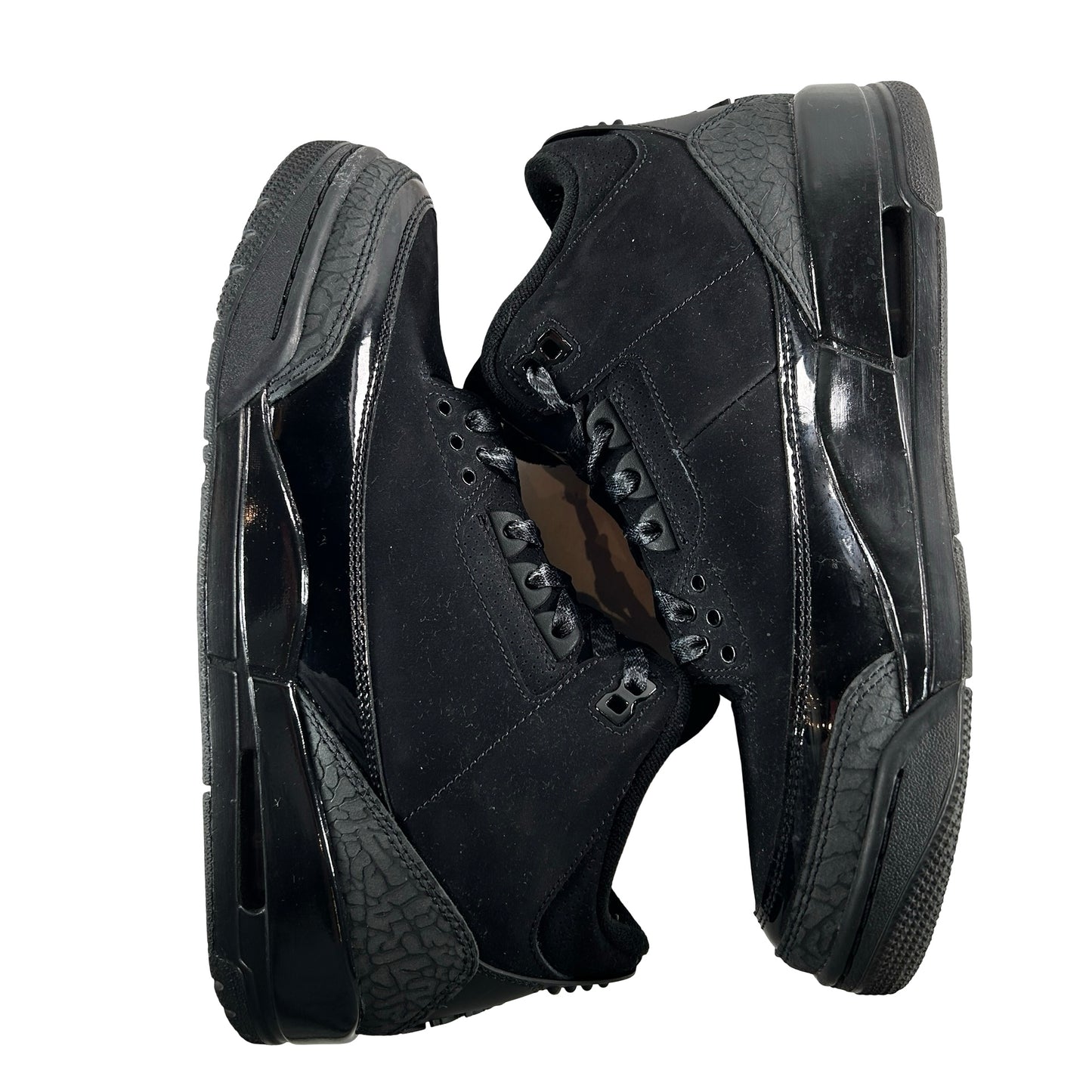 CT8532 001 Jordan 3 Retro Black Cat (2025) [USED] - 9 M (Used4)