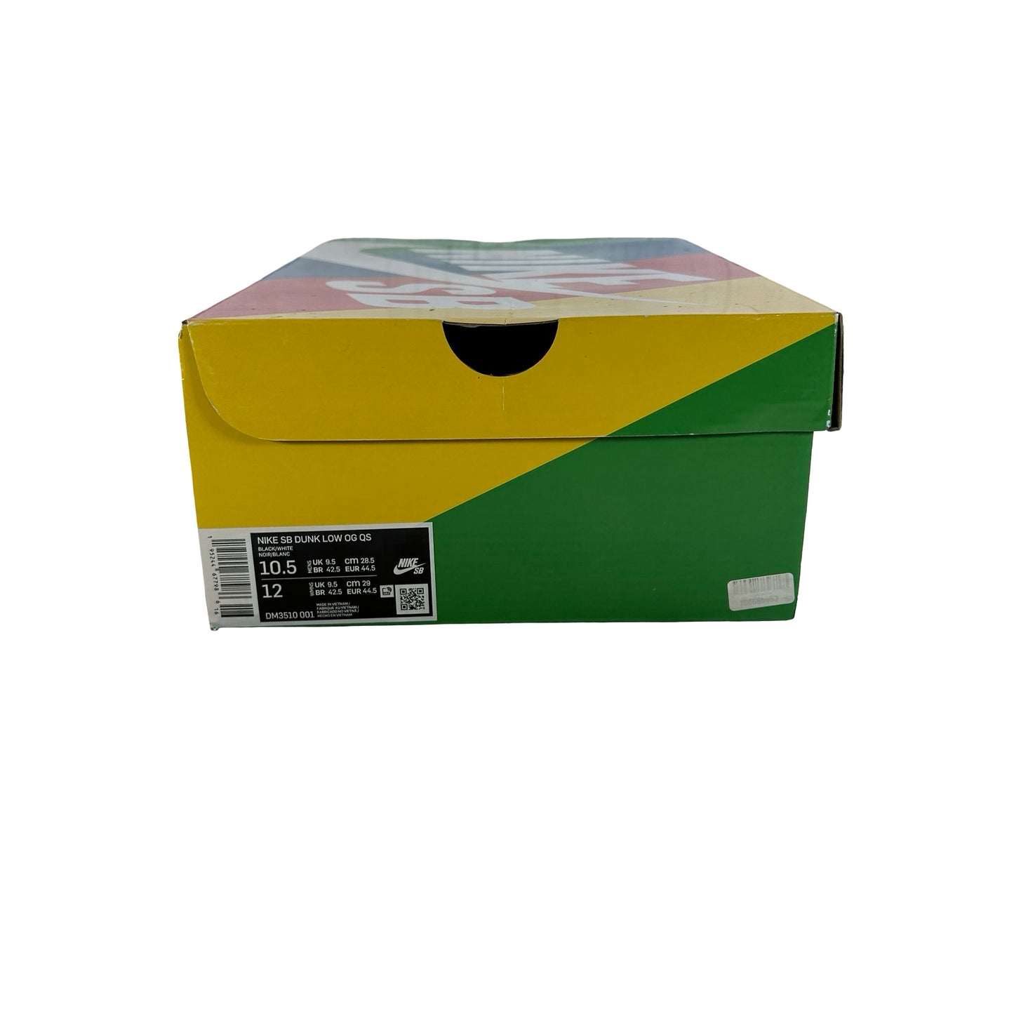 DM3510 001 SB Dunk Low Quartersnacks Zebra [USED] - 10.5 (Used)
