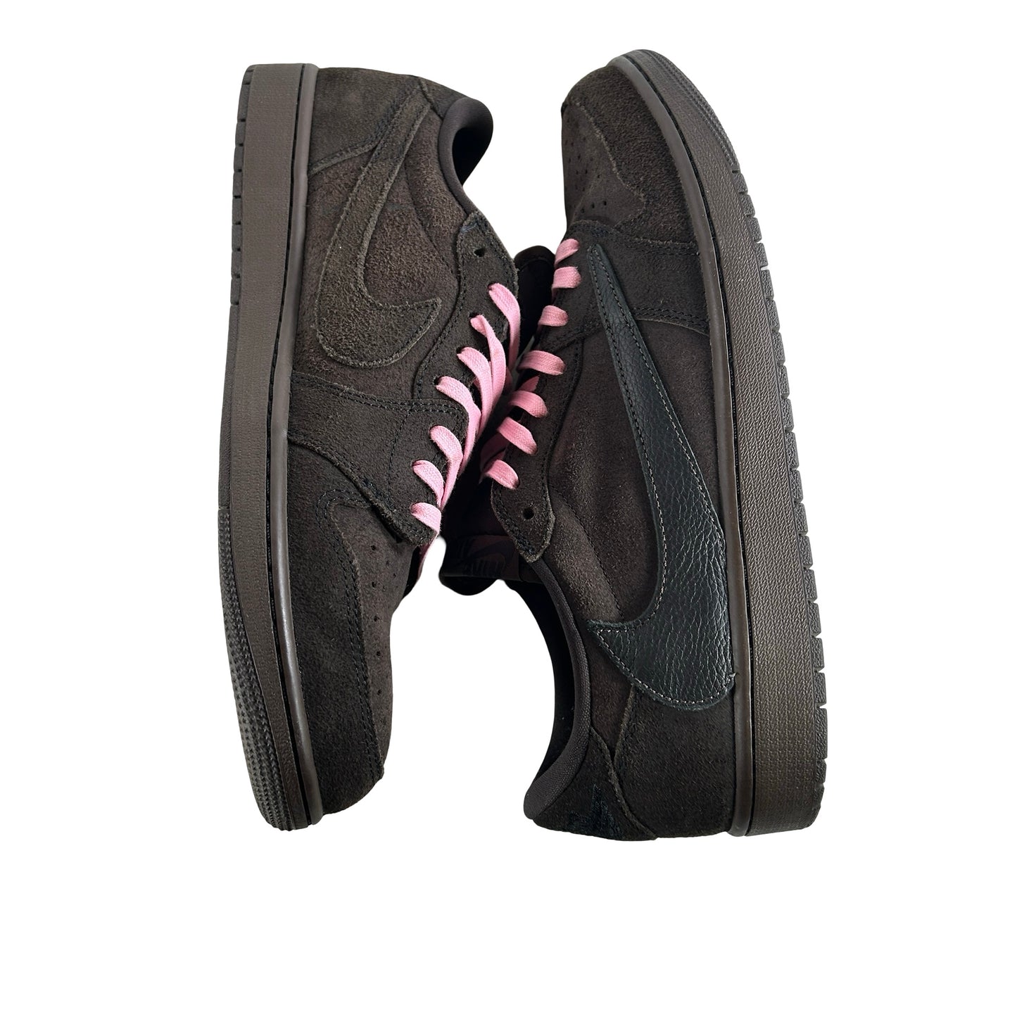 DM7866 202 Jordan 1 Retro Low OG SP Travis Scott Velvet Brown [USED] - 13 M (Used5)