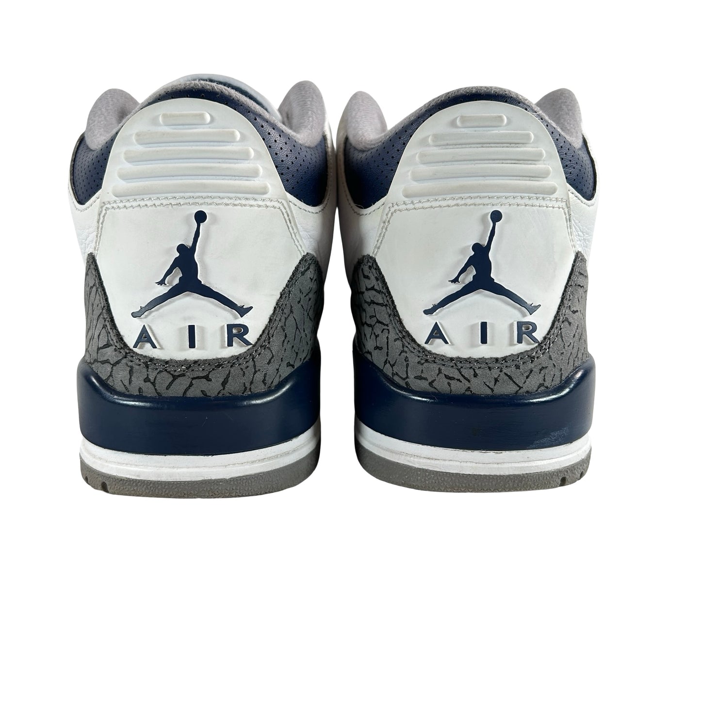 CT8532 140 Jordan 3 Retro Midnight Navy [USED] - 10 M (Used) (No Box)