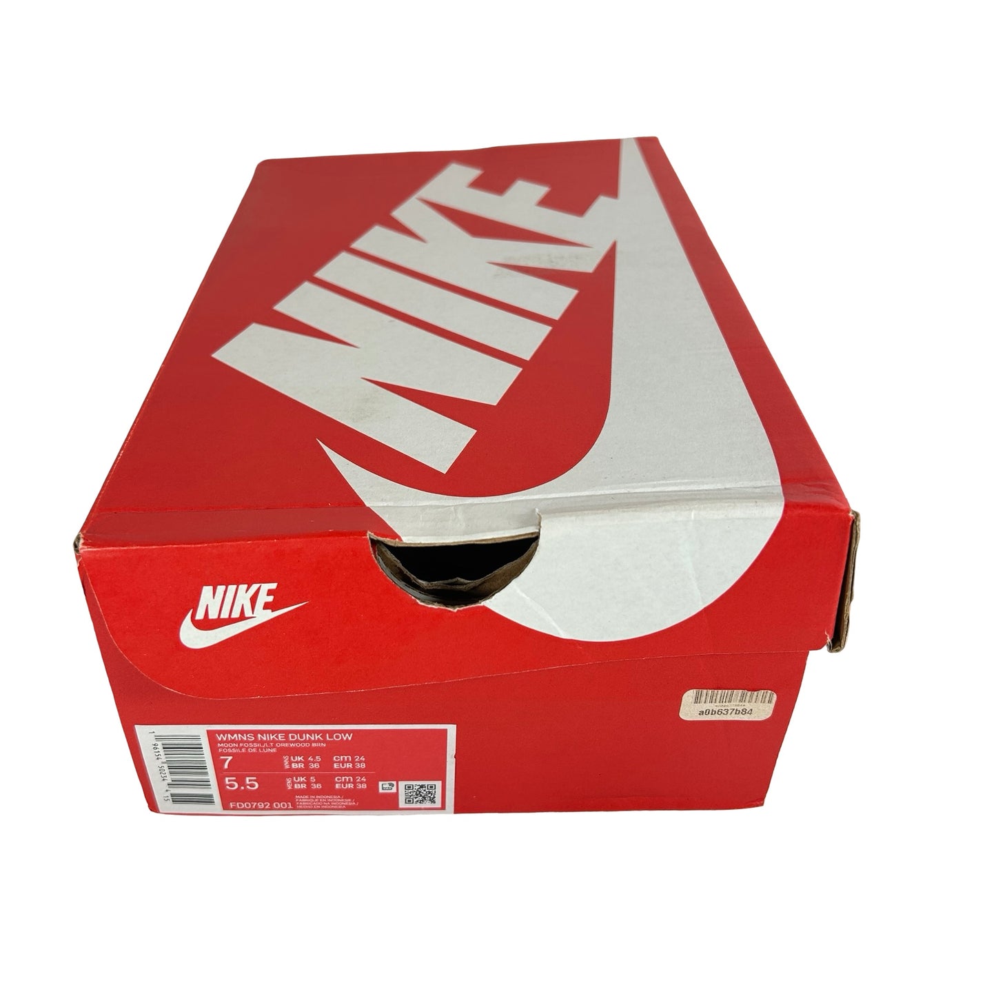 FD0792 001 Nike Dunk Low Bone Beige (Women's) [USED] - 7 W (Used)
