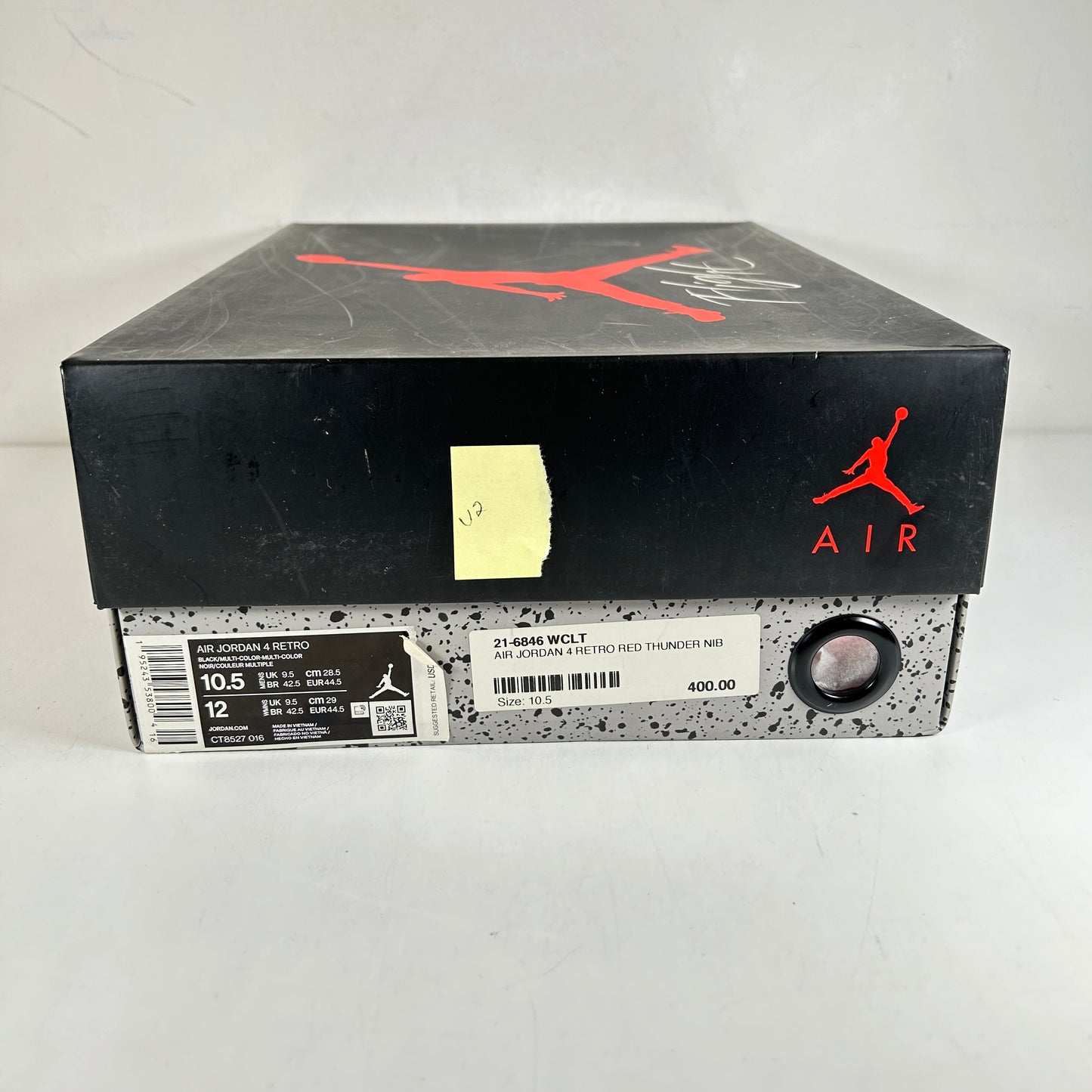CT8527 016 Jordan 4 Retro Red Thunder [USED] - 10.5 M (Used2)