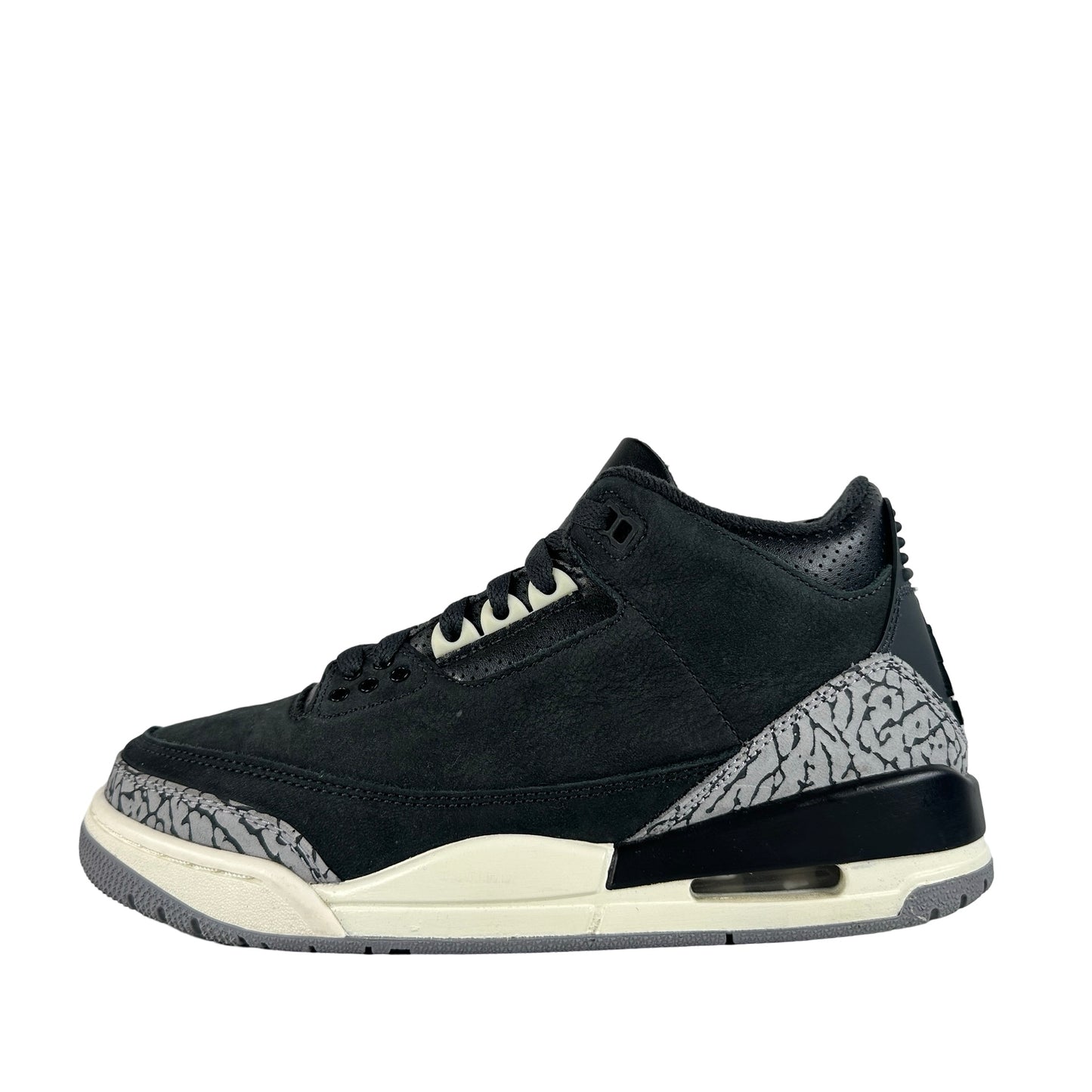 CK9246 001 Jordan 3 Retro Off Noir (Women's) [USED] - 8 W (Used)