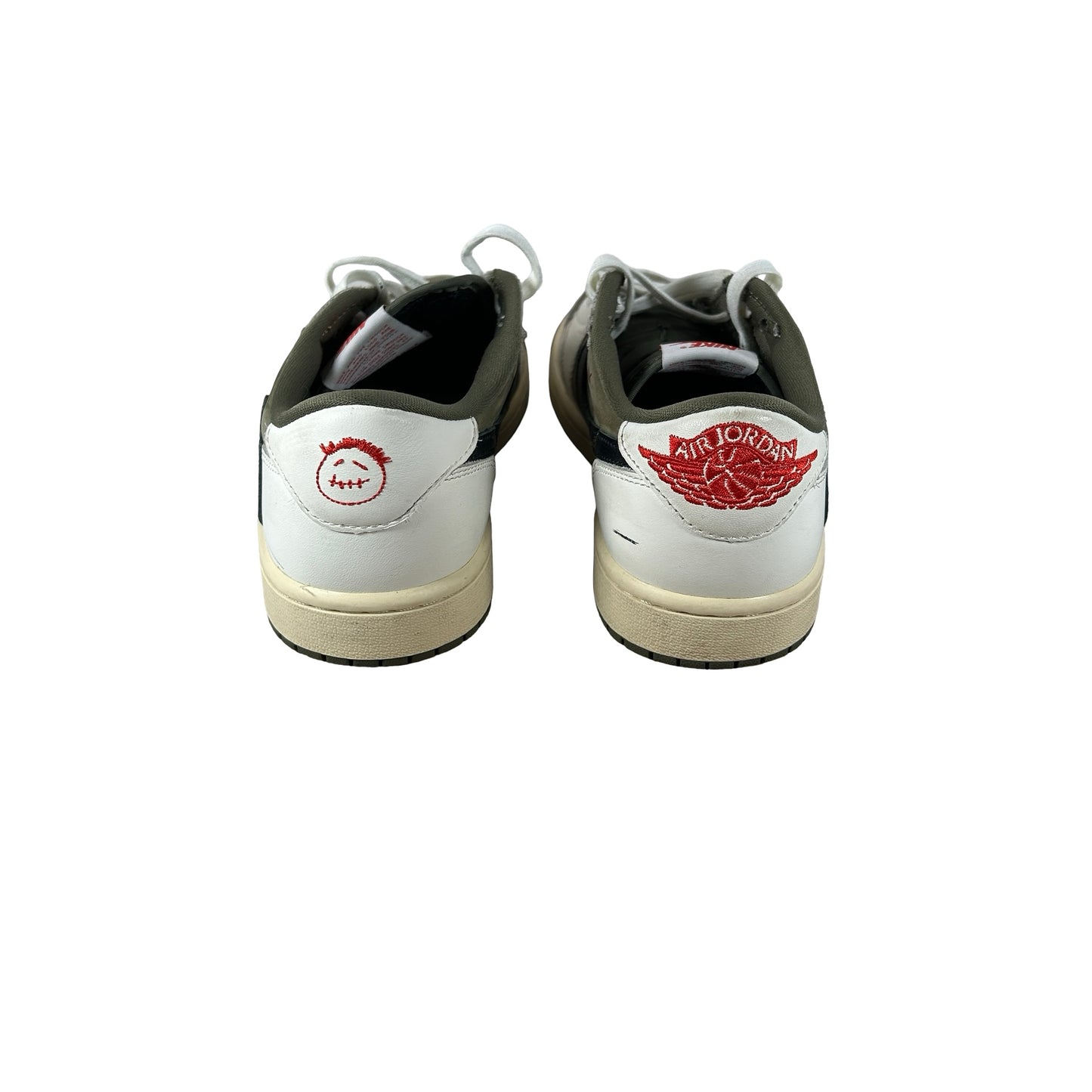 DM7866 200 Jordan 1 Retro Low OG SP Travis Scott Medium Olive [USED] - 8 M (Used) (No Box)