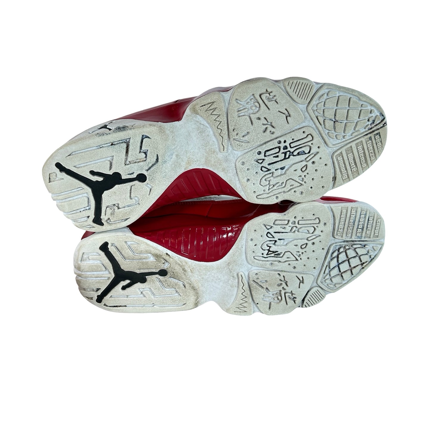 302370 160 Jordan 9 Retro White Gym Red [USED] - 11 M (Used) (Replace Box)