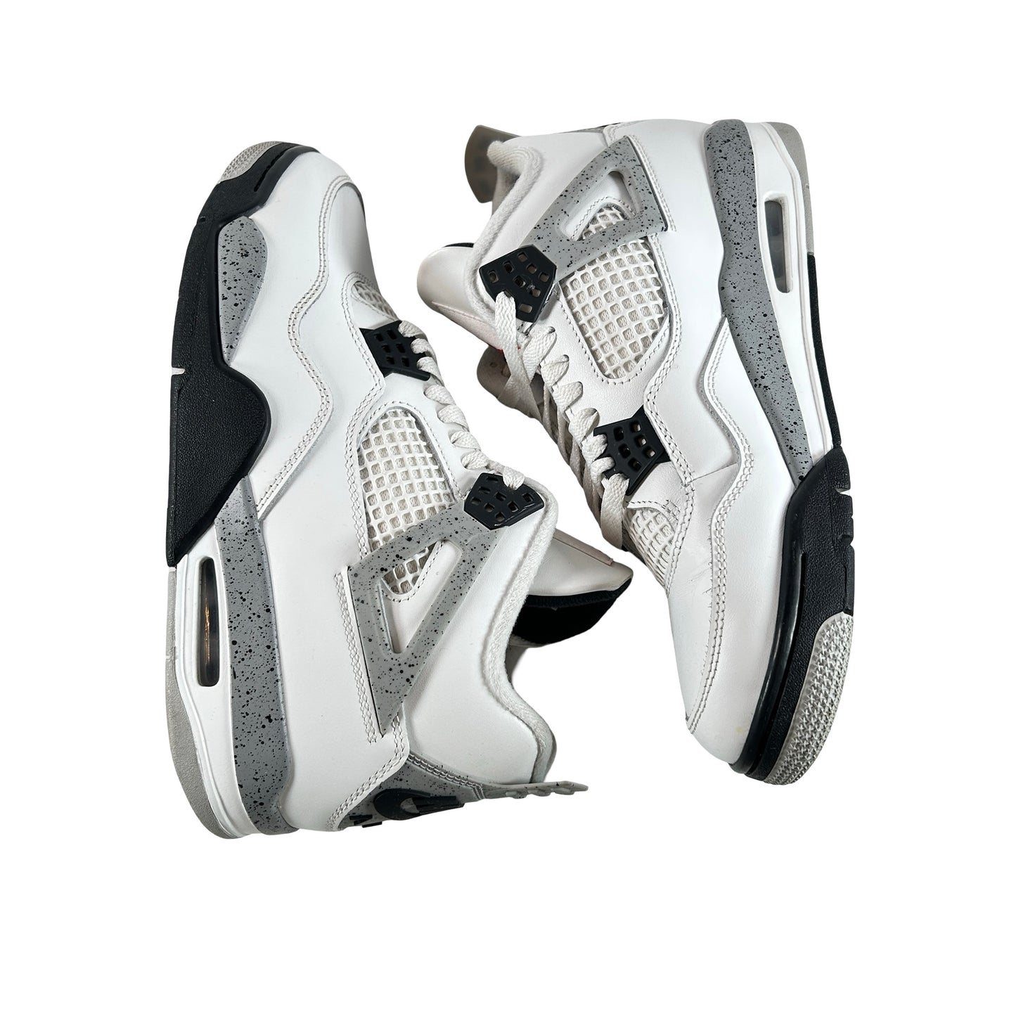 FV5029 100 Jordan 4 Retro White Cement (2025) [USED] - 9 M (Used6)
